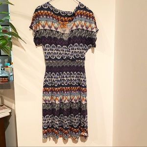 Tory Burch Multicolor 100% Silk Dress